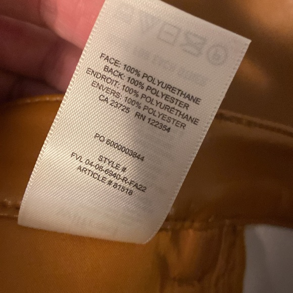 Aritzia⭐️Melina faux leather pants💗New! - Picture 11 of 15